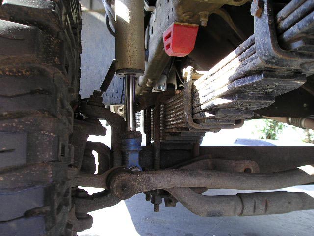 custom off road 4x4 fabrication psd f250 super duty fox shock deaver springs