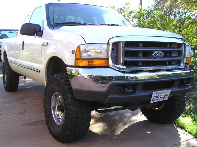 ford f250 psd super duty fox shocks custom suspension