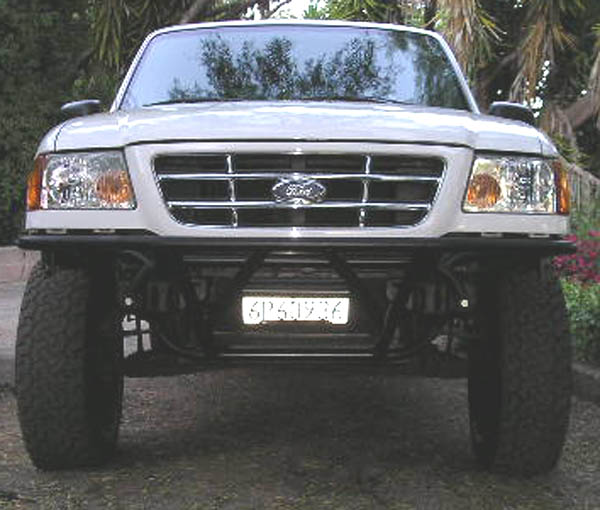 ford ranger custom prerunner tube bumper